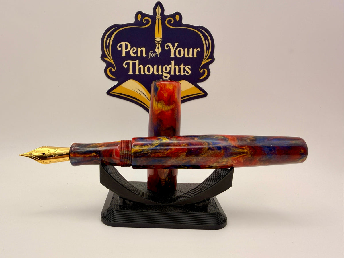 Planet Superhero Cast Resin Fountain Pen