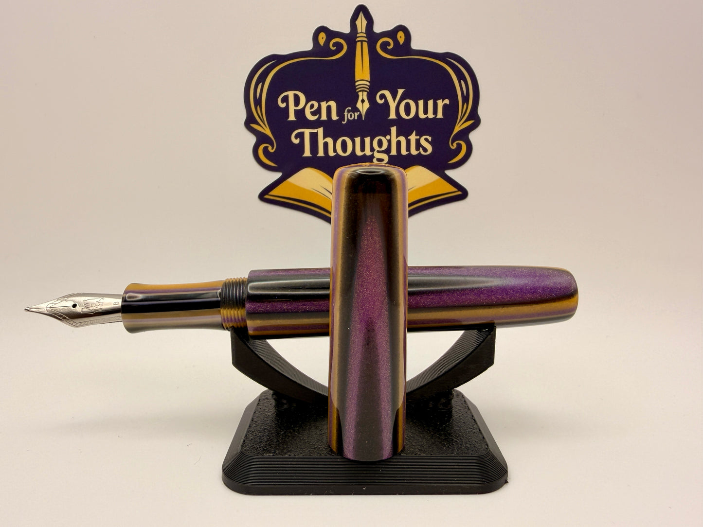 Lakers Layered Cast Resin Fountain Pen