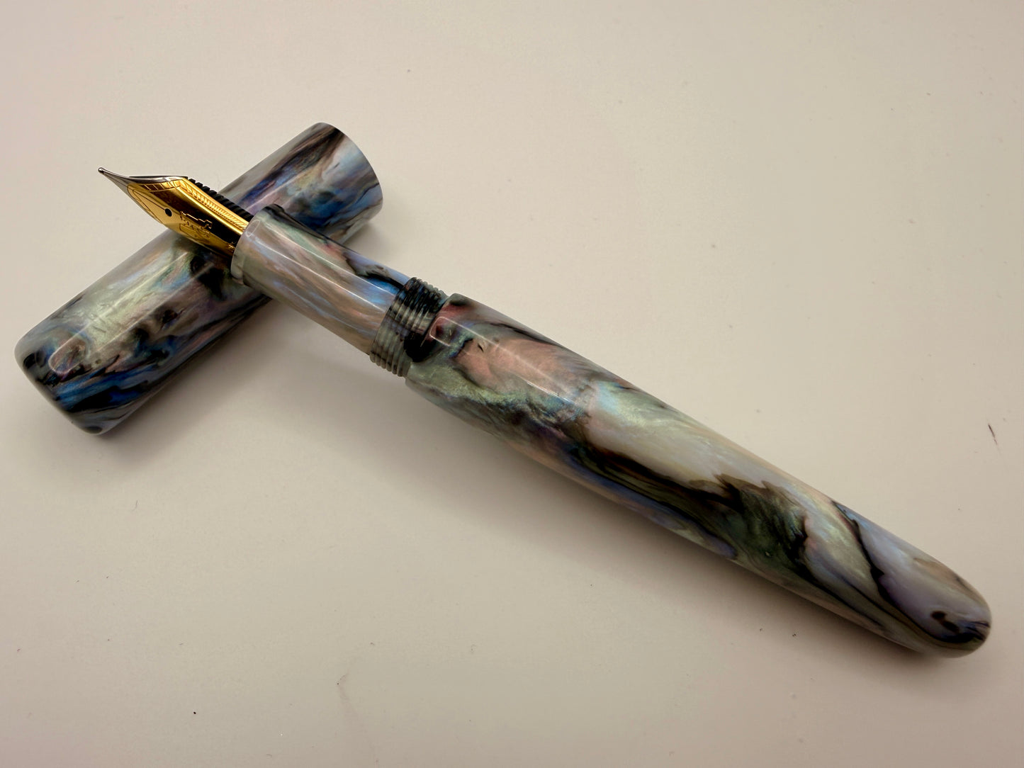Abalone (a•buh•low•nee) Resin Fountain Pen