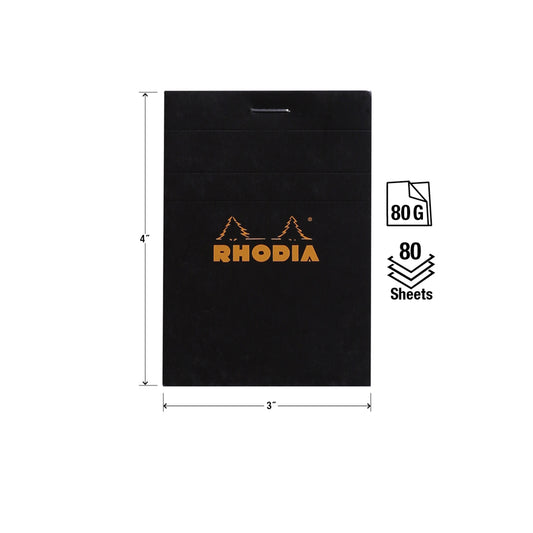 Rhodia Pad 3” x 4” No. 11 (A7) Lined Notepad