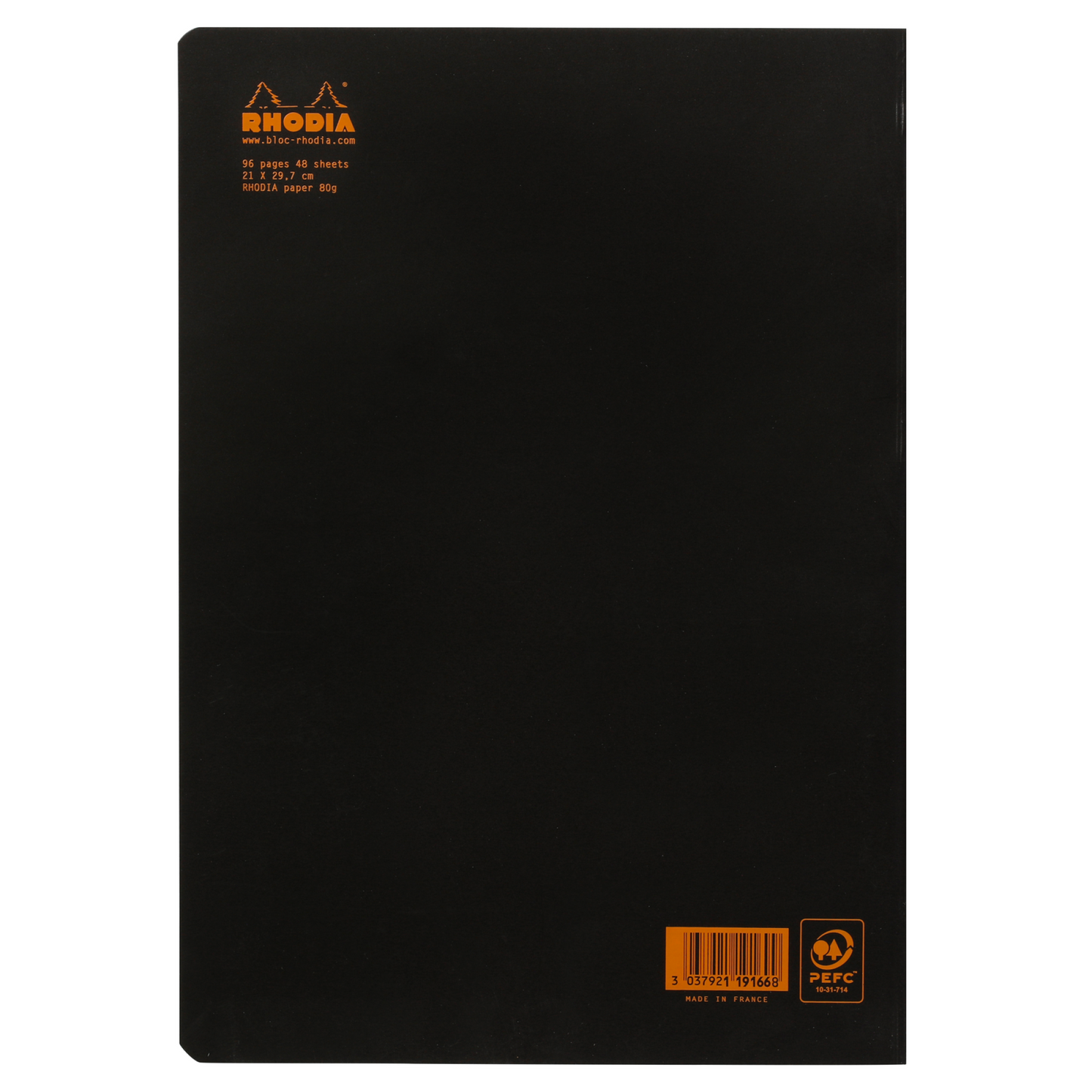 Rhodia Staple-bound Dot Grid Notebook 48 sheets 8 1/4 x 11 3/4