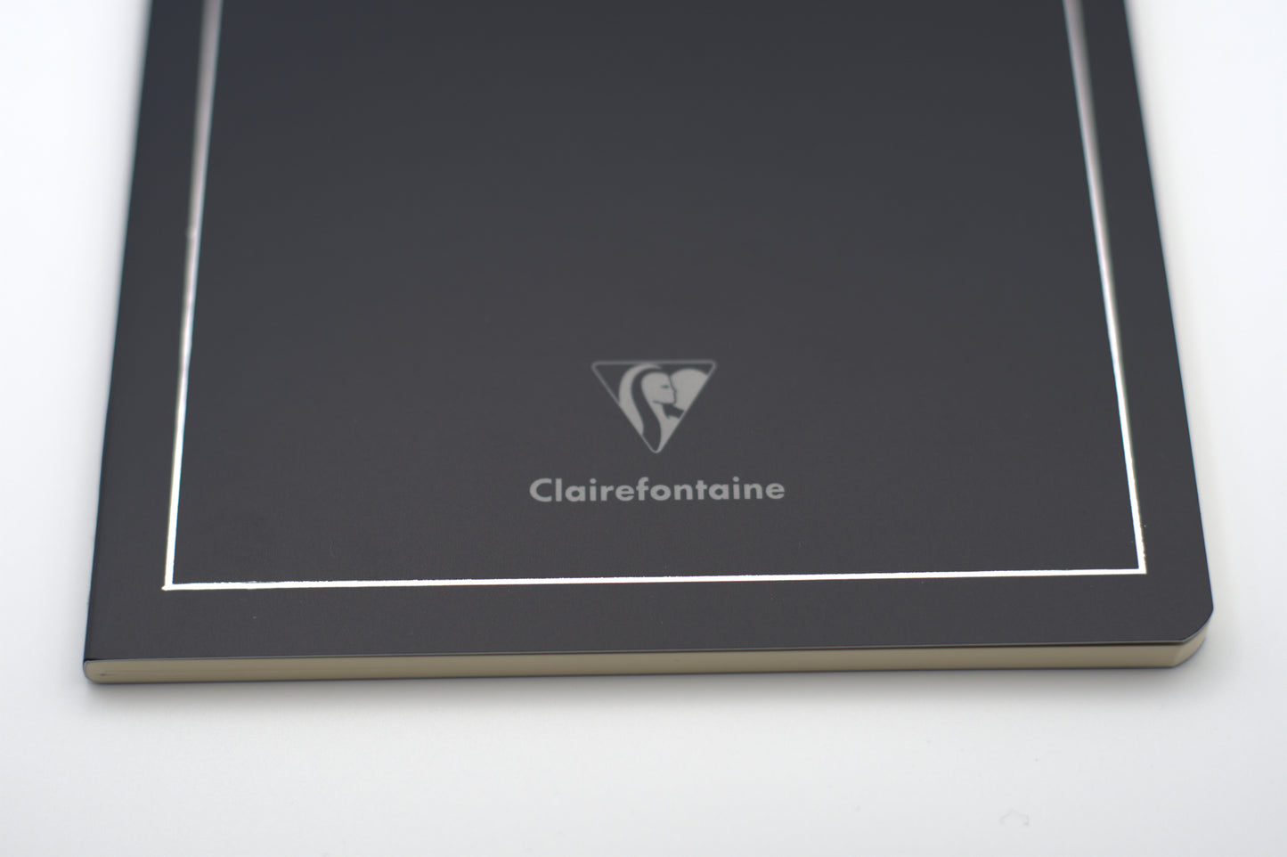 Clairefontaine Triomphe Notebook A5 Dark Blue with 48 Plain Sheets