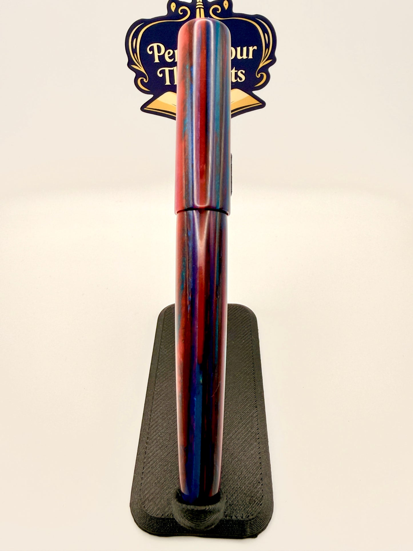 Lacerated Heart Laminate Resin Fountain Pen