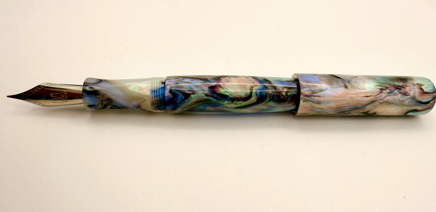 Abalone Resin Fountain Pen