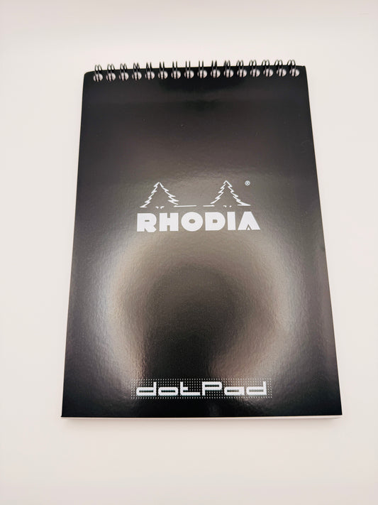 Wire bound Rhodia DotPad Notepad A5