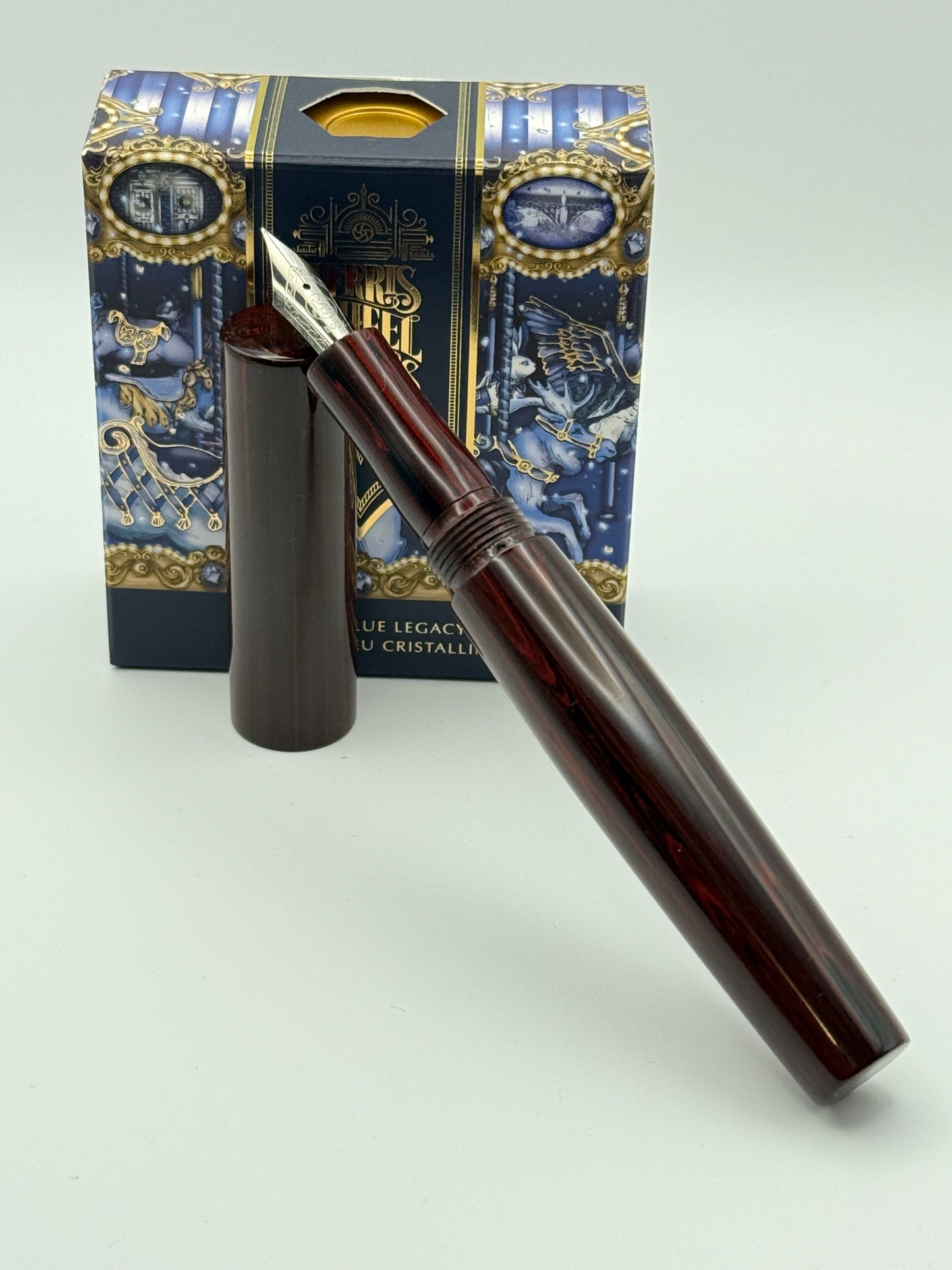 Red Ebonite with Bock Nib