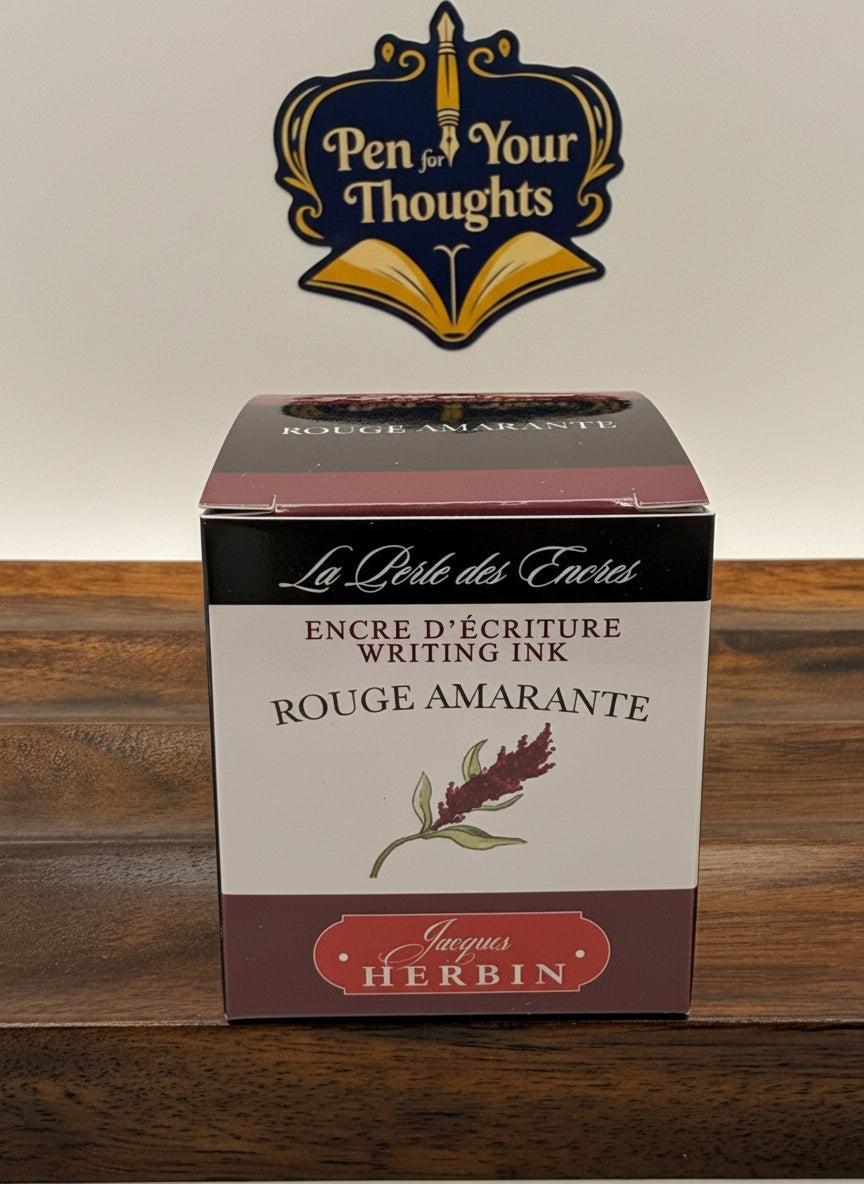 30ML Jaques Herbin Rouge Amarante (Red) Fountain Pen Ink