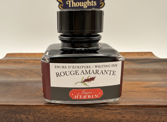 30ML Jaques Herbin Rouge Amarante (Red) Fountain Pen Ink