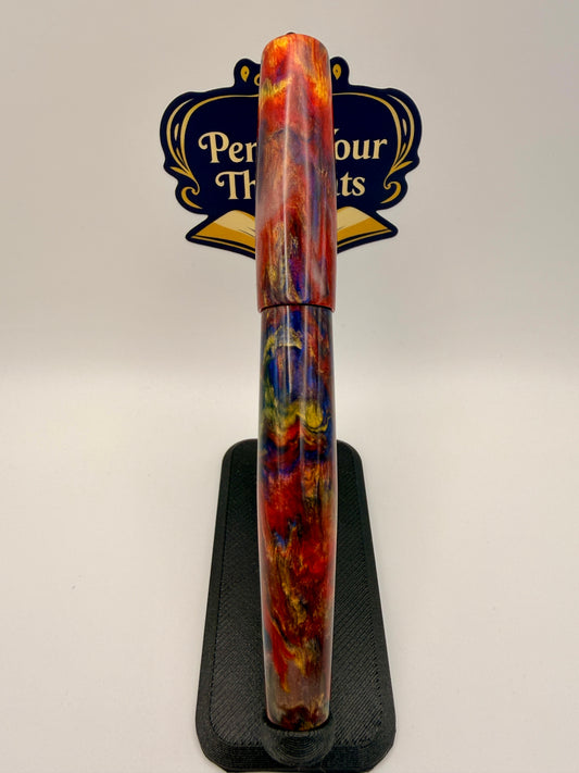 Planet Superhero Cast Resin Fountain Pen