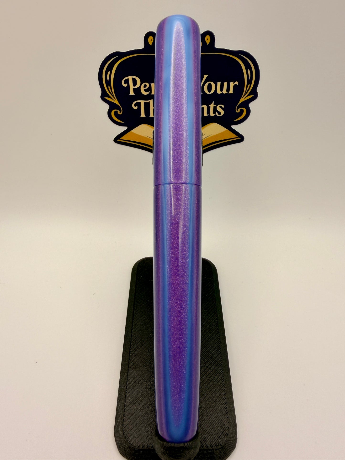 Purple Layered Resin Fountain Pen
