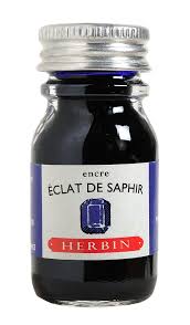 10ML Jaques Herbin Eclat De Saphir (Sapphire Blue) Fountain Pen Ink