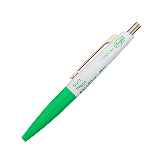Mark's Style Days x Anterique Mini Ballpoint Pen - Basil/White. 10 pens